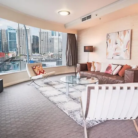 Luxury Bay View Apartment - Darling Harbour Sydney Exterior photo